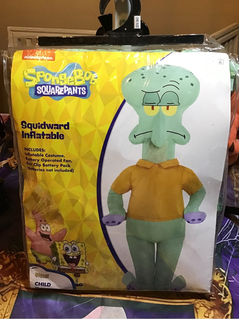 Nickelodeon SpongeBob SquarePants Squidward inflatable child costume one size